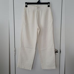 Nature Cream Cropped Pants